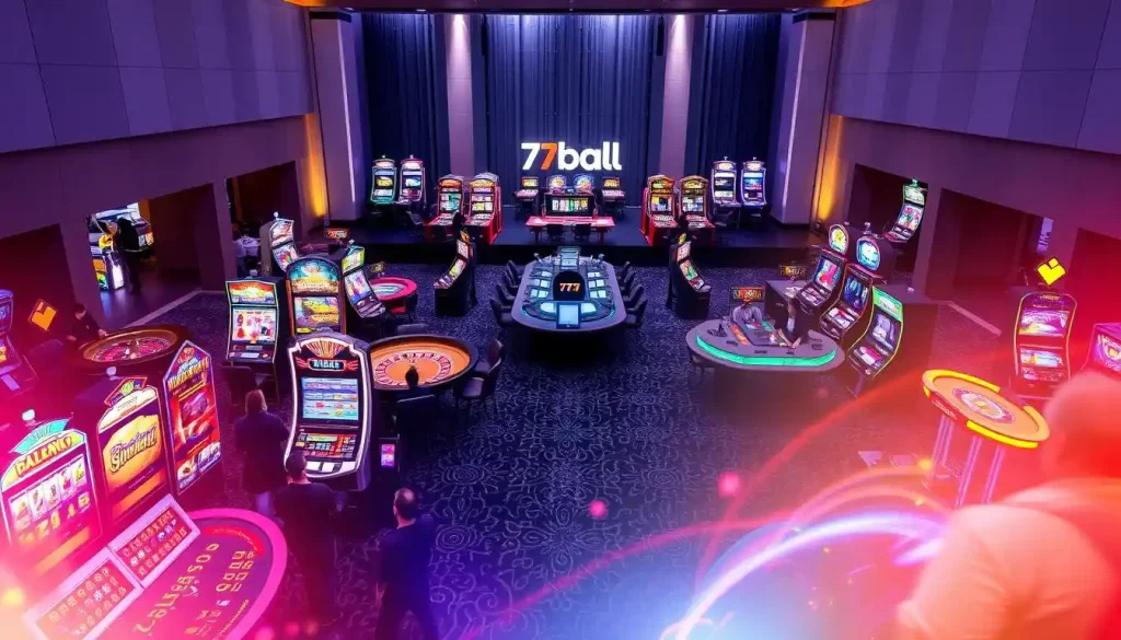 Các trò chơi nổi bật tại 77ball